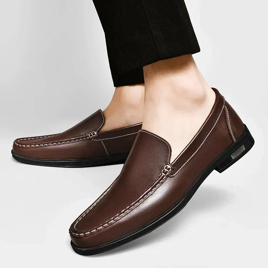 Alfonso | Tijdloze leren loafers voor stijl en comfort