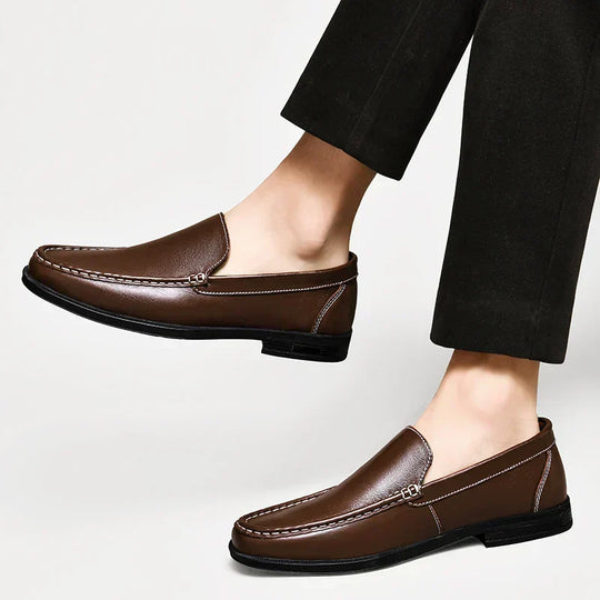 Alfonso | Tijdloze leren loafers voor stijl en comfort