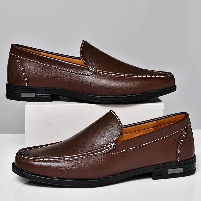 Alfonso | Tijdloze leren loafers voor stijl en comfort